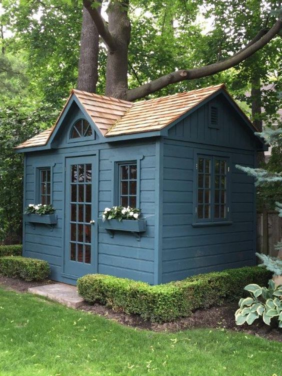 amazing outdoor sheds you will want to have in your backyard
