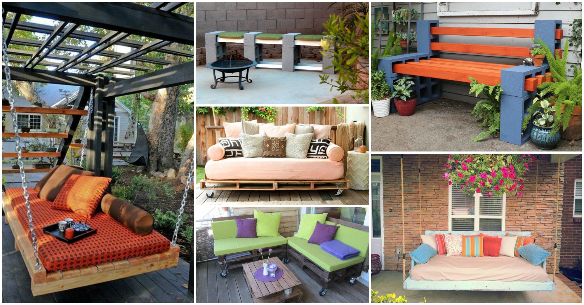 Outdoor furniture ideas for your backyard setting