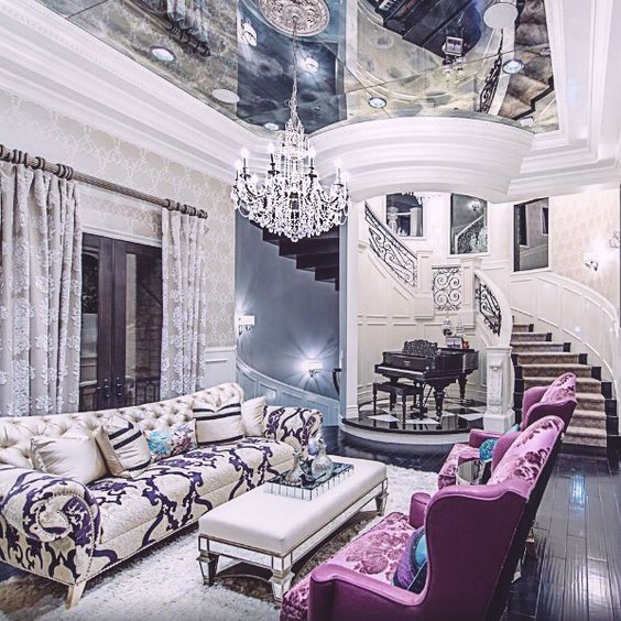 Fabulous Mansion Living  Rooms  That Will Make You Say WOW
