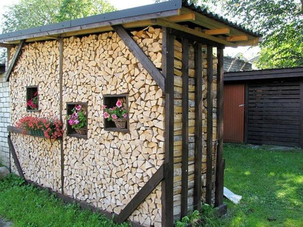 20+ Creative Outdoor Firewood Storage Ideas You Need To See