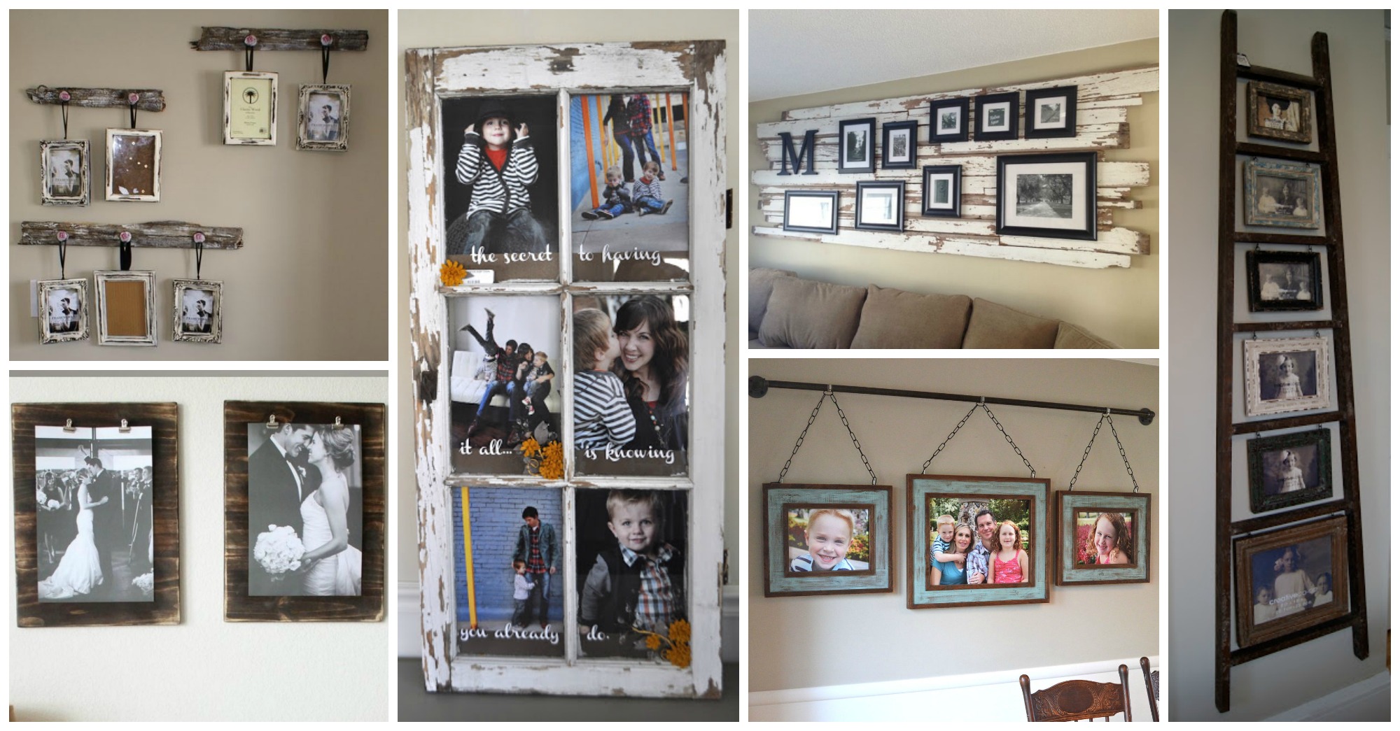 11 Vintage Ways to Display Your Family Photos That Will 