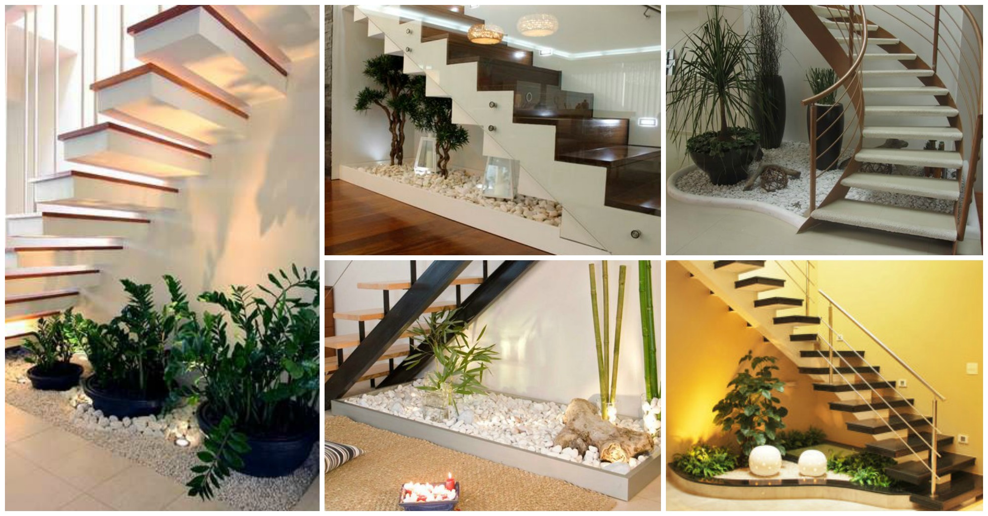 10 Vibrant Small Indoor Gardens Under the Stairs