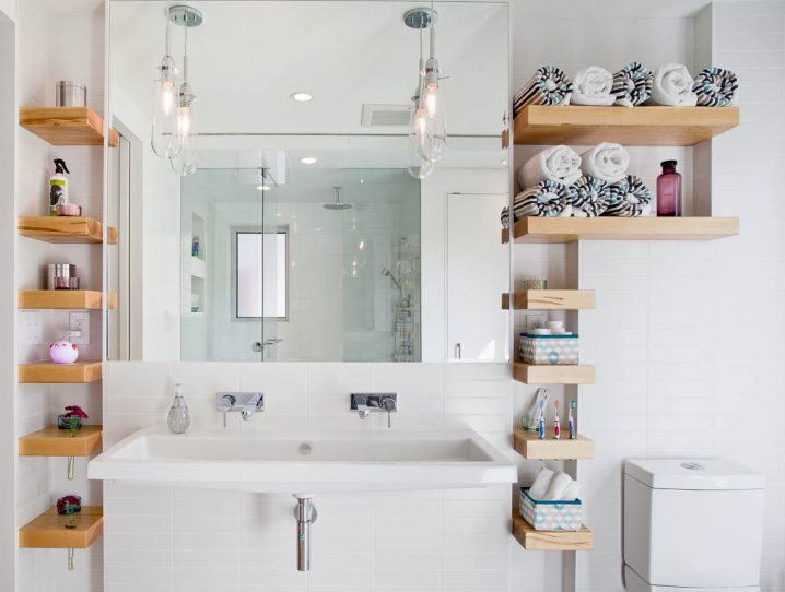 bathroom wall storage ideas to get the most of the bathroom space