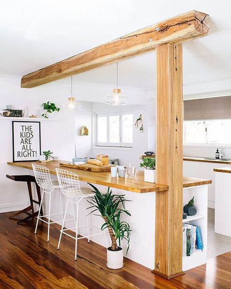 Amazing Kitchen Designs Featuring Exposed Ceiling Beams