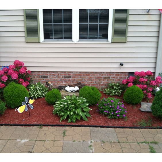 Outstanding Red Mulch Landscaping Ideas You Will Love To Copy